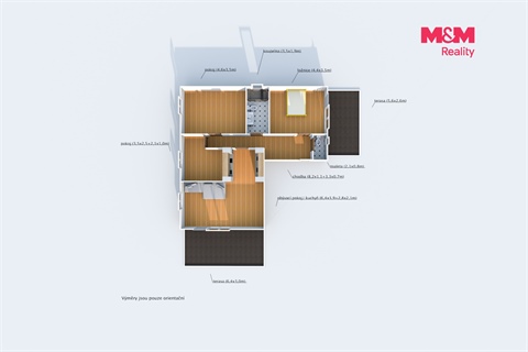 Pronájem rodinného domu, 115 m² 18