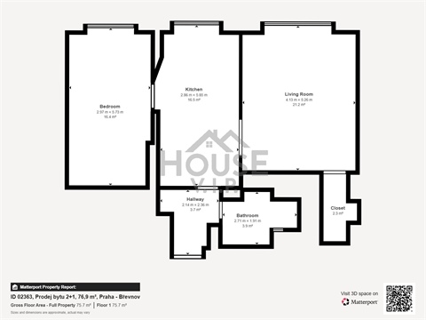 Prodej bytu 2+1, 77 m² 4