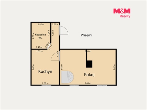 Prodej rodinného domu, 63 m² 18