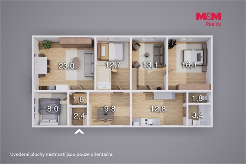 Prodej rodinného domu, 662 m² - 14