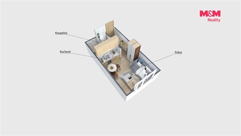Prodej bytu 1kk, 19 m² 6