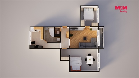Prodej bytu 3+1, 65 m² 10
