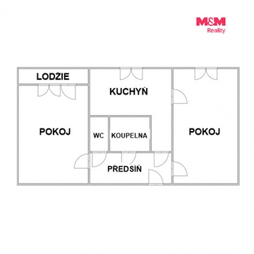 Prodej bytu 2+1, 50 m² 10