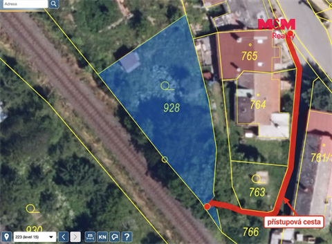 Prodej zahrady, 419 m² - 0