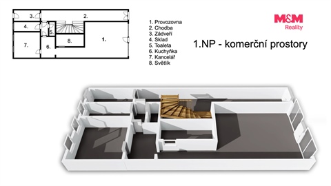 Prodej obchodních prostor, 489 m² - 2