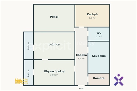 Pronájem bytu 3+1, 73 m² - 18