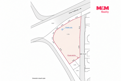 Pronájem pozemku pro komerční výstavbu, 2 406 m² - 4
