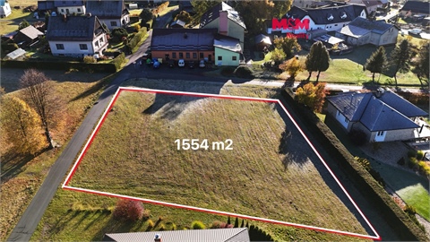Prodej stavebního pozemku, 1 554 m² 0
