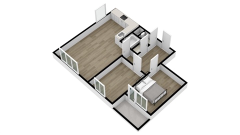 Pronájem bytu 3kk, 65 m² - 6