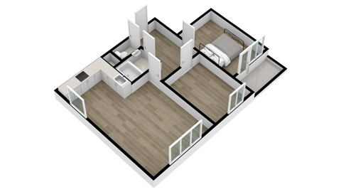 Pronájem bytu 3kk, 65 m² 6