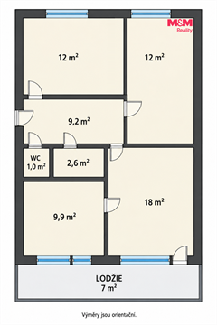 Prodej bytu 3+1, 71 m² - 18
